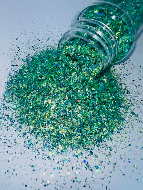 Auroras- Crushed glass glitter- custom mix