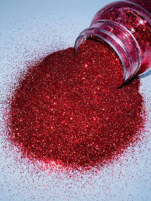 Fred Durst- Custom Mixed Fine Red Glitter