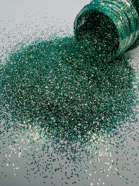 Safety Meeting- Fine Green Holographic High Flash Glitter