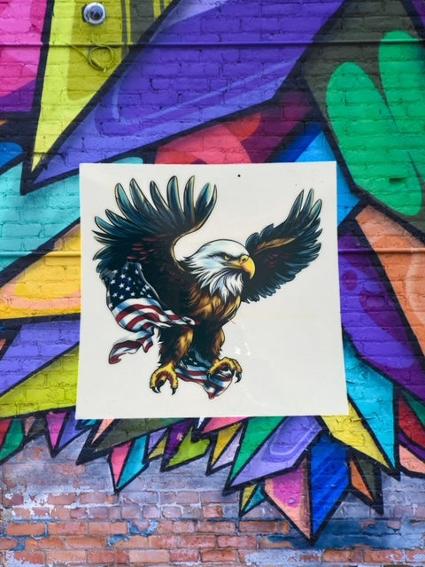 242. American Eagle Decal