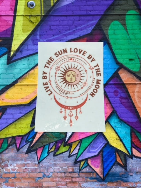 292. Live By The Sun Decal