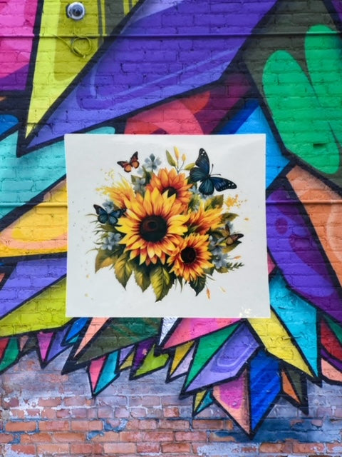 289. Sunflower Butterfly Bouquet