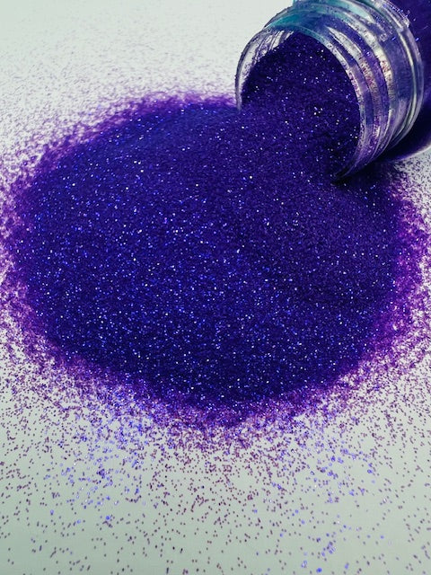Clematis- Matte Purple Fine Glitter