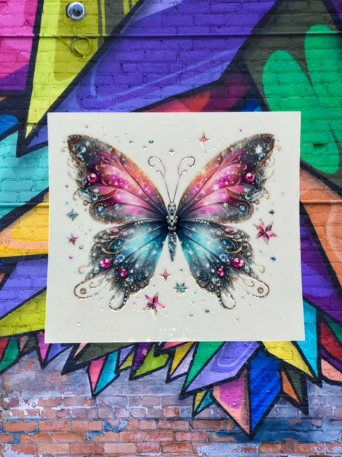 312. Bling Butterfly Decal