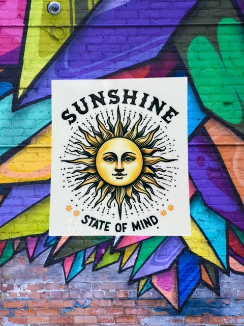 326. Sunshine State of Mind Decal