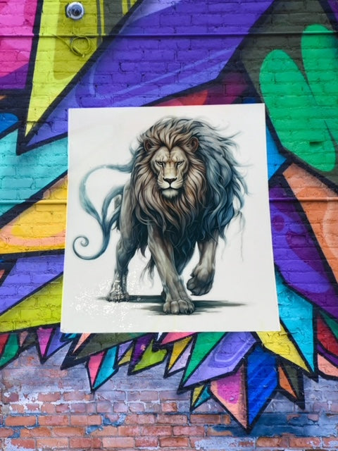 333. King Lion Decal
