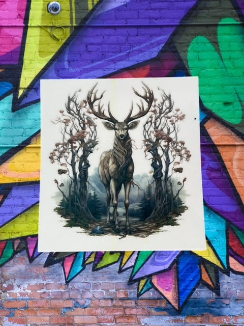 329. Mythical Deer Decal