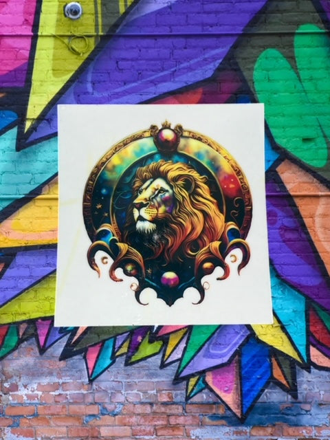 359. King Lion Decal