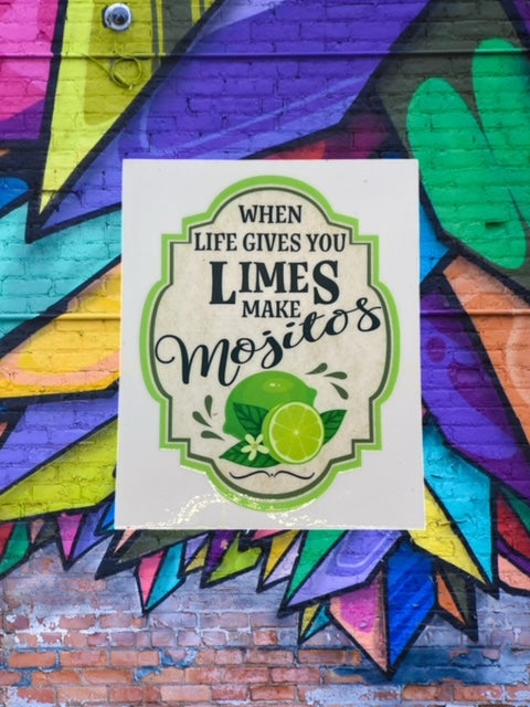 106. Lime Mojito Decal
