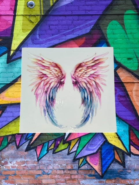 374. Pastel Wings Decal
