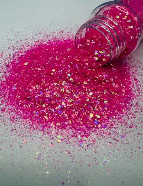 Elle Woods- Hot Pink Mixed Color Shift Glitter