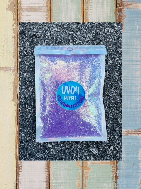 UV04- Purple UV Color Changing Glitter
