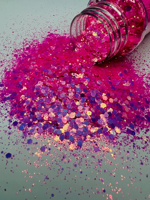 Halsey- Mixed Pink Reflective Glitter