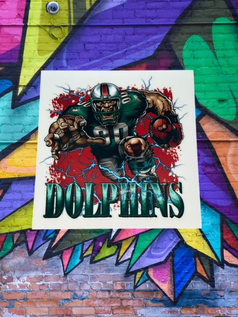 166. Dolphins Decal