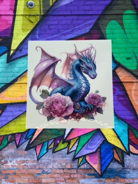 187. Floral Dragon 2