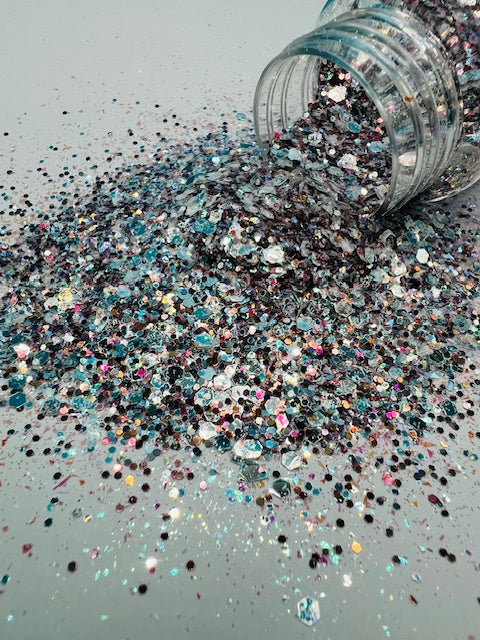 Crushed Seashells- Custom Mixed Iridescent Mirrored Color Shift Glitter