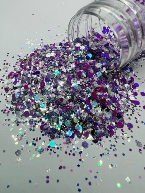 Inspire- Purple Mirror Color Shift Mixed Glitter
