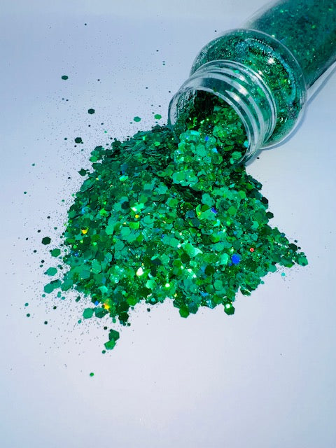 Irish Kevin- True Green Mixed Glitter