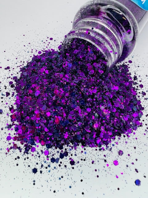 Magic Carpet- Custom Mixed Purple Glitter