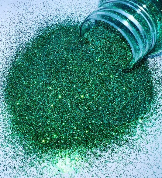 Money Monday- Green Teal Custom Mixed Fine Glitter