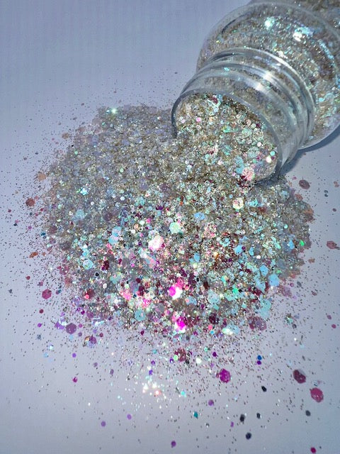 New Found Glory- Custom Mixed Pink Gold Color Shift Glitter