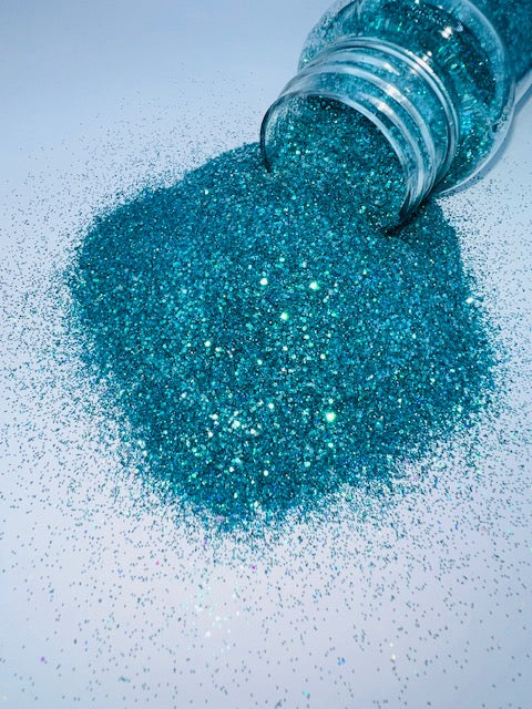 Seaside Shimmer- Teal Custom Mixed Glitter