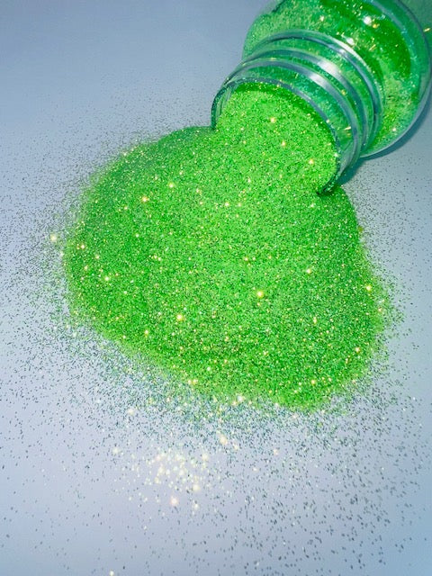 Toxic- High Flash Fine Neon Green Glitter