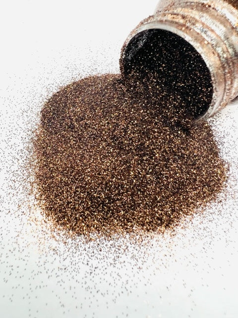 Hazelnut- Fine brown Glitter