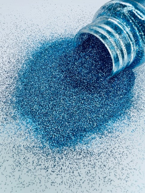 How You Doin'- Fine Slate Blue Glitter