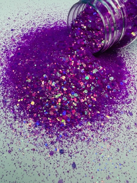 Starfish- Mixed Purple Color Shift Glitter