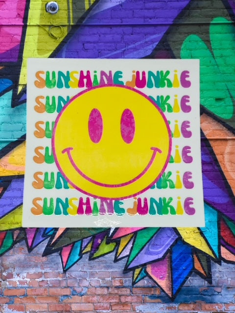 69. Sunshine Junkie Decal