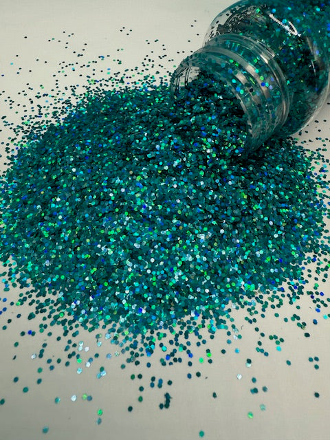 Miami Dolphins- Turquoise Color Shift Mini Chunky Glitter