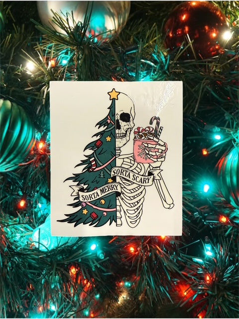 191. Sorta Merry Sorta Scary Decal