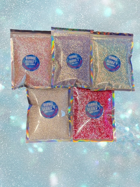 Mini Chunky 3D Bubble Glitter Bundle 7/5-7