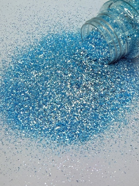 Moon Beam - Light Blue Mini Crushed Glass Glitter 7-1