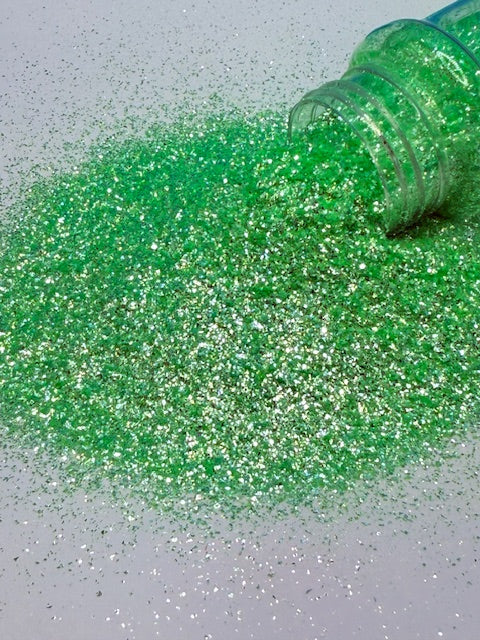 Tiana - Green Mini Crushed Glass Glitter 7-1