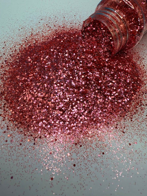 Blush- Blush/Rose Gold Mini Chunky Glitter 8-9