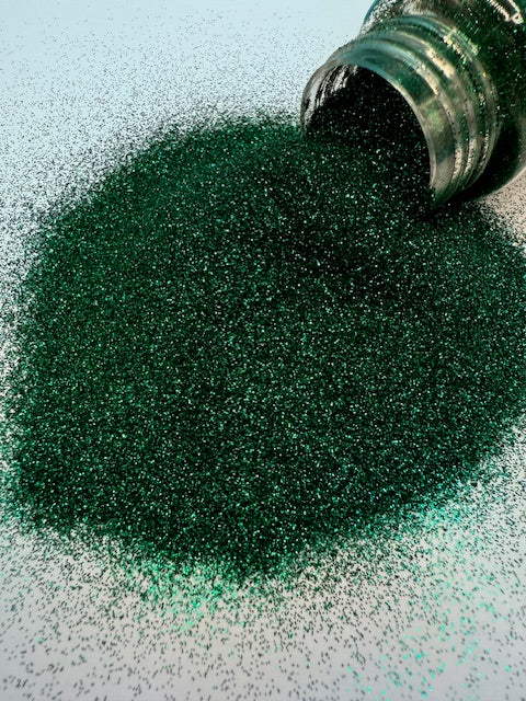 Forrest Gump- Fine Forrest Green Glitter 8-9