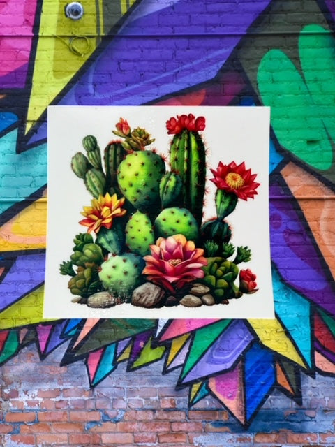 404. Cactus Decal