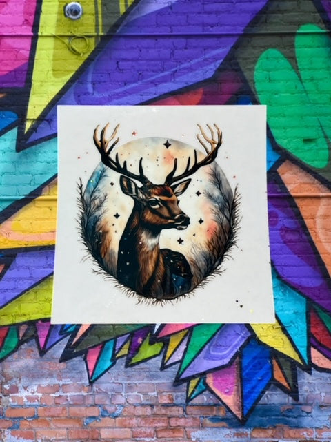 400. Deer Decal