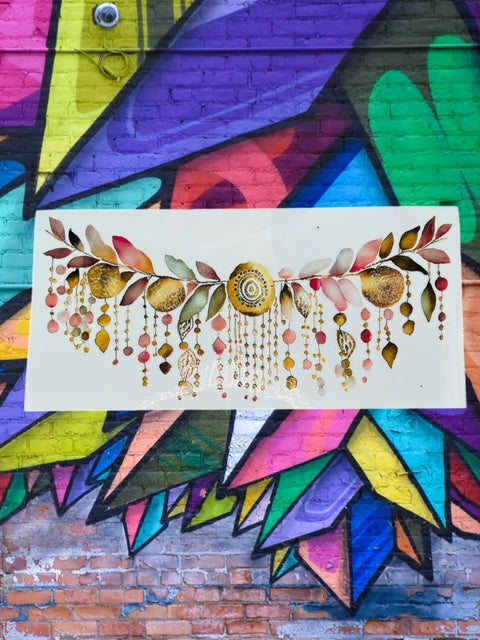 105. Boho Embellishment Decal