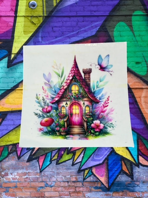 80. Fairy House Decal