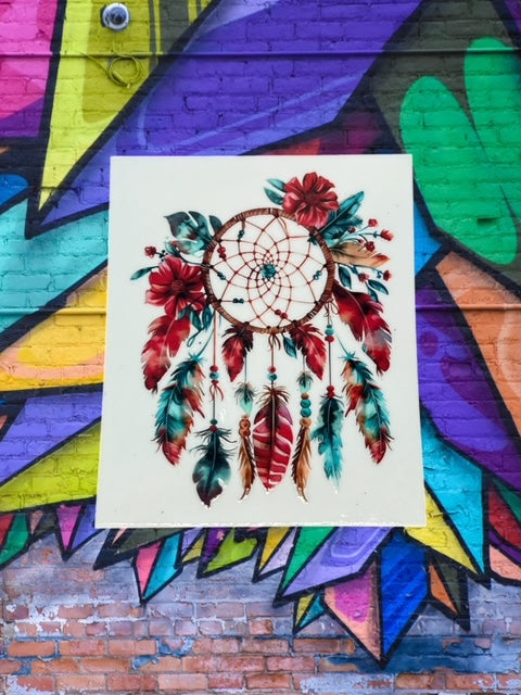 92. Boho Dream Catcher Decal