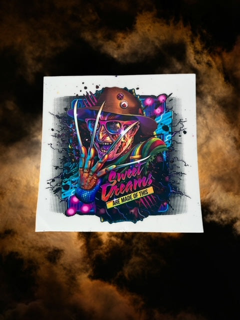 423. Freddy Sweet Dreams Decal