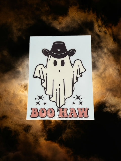 418. Boo Haw Decal