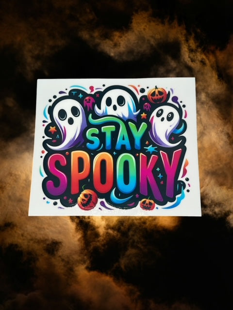 429. Stay Spooky Neon Decal