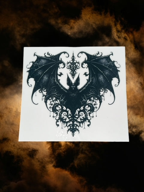 426. Fancy Bat Decal