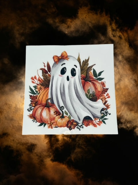 439. Cute Ghost Decal