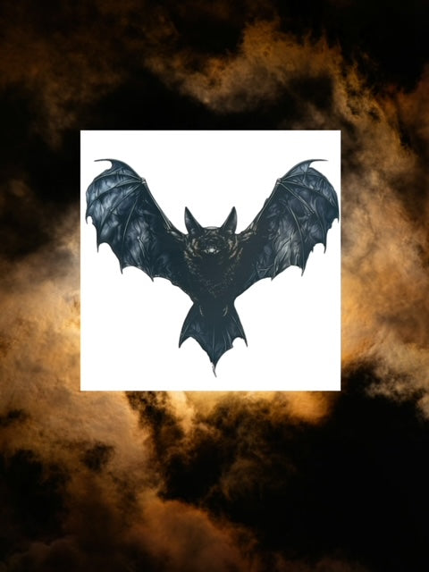 431. Creepy Bat Decal