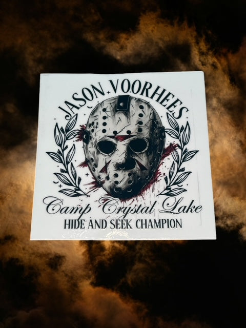 441. Jason Mask Decal